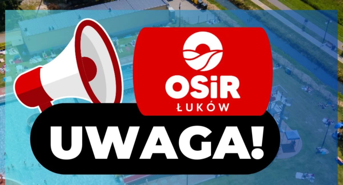 Ostatni weekend wakacji na Pływalni Letniej Delfin w Łukowie – zapraszamy