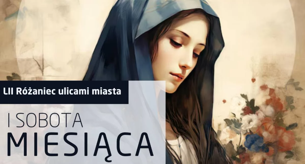 Różaniec ulicami Łukowa. Pierwsza sobota miesiąca z Wojownikami Maryi