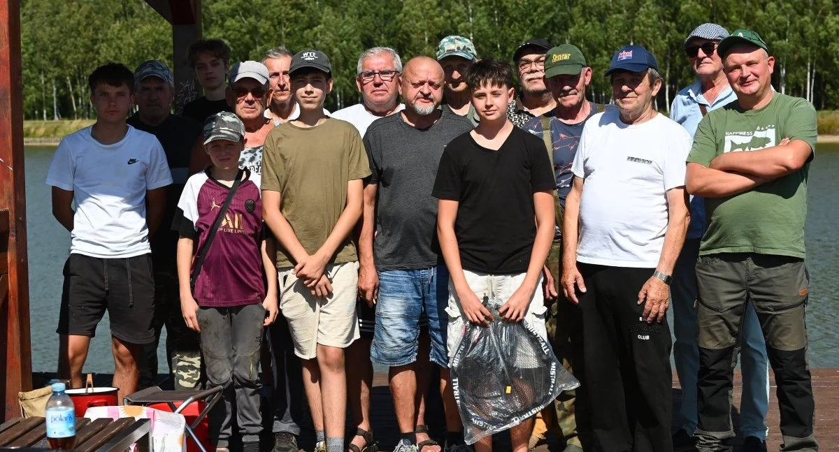 Pożegnali wakacje z wędką! Emocje nad Zalewem Zimna Woda