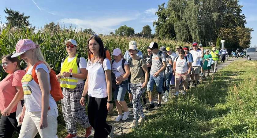 Łukowscy uczestnicy WTZ wyruszyli w XI Pielgrzymce do Świdrów