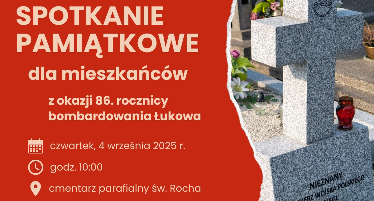 Łuków odda hołd ofiarom września 1939. Zapraszamy na uroczystości