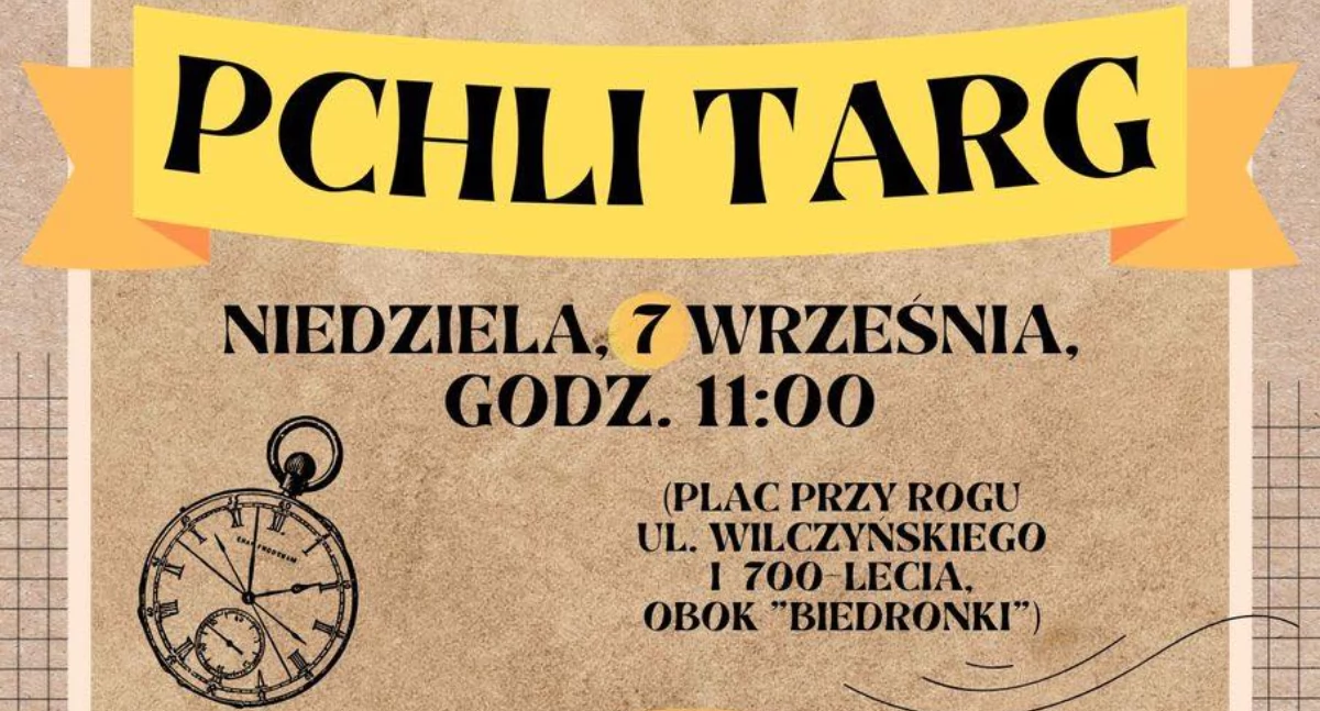 Pchli Targ w Łukowie już w niedzielę. Sprzedaj, kup lub wymień rzeczy, które zalegają w domu