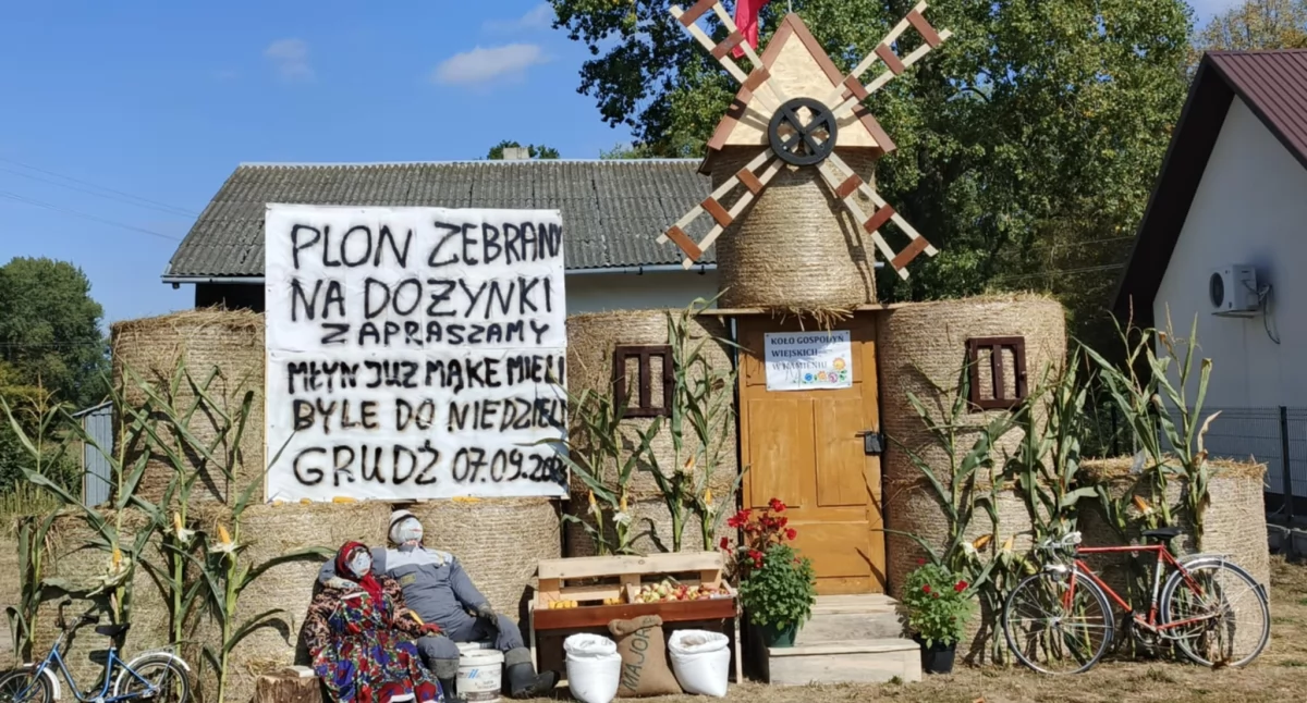 Wielki witacz dożynkowy w Kamieniu. Grudź szykuje się na święto plonów