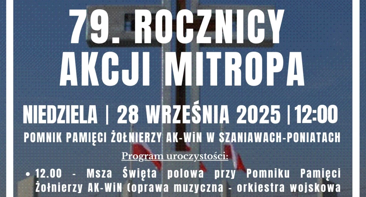 Grochówka, salwa honorowa i msza polowa – zapraszamy na obchody Akcji Mitropa