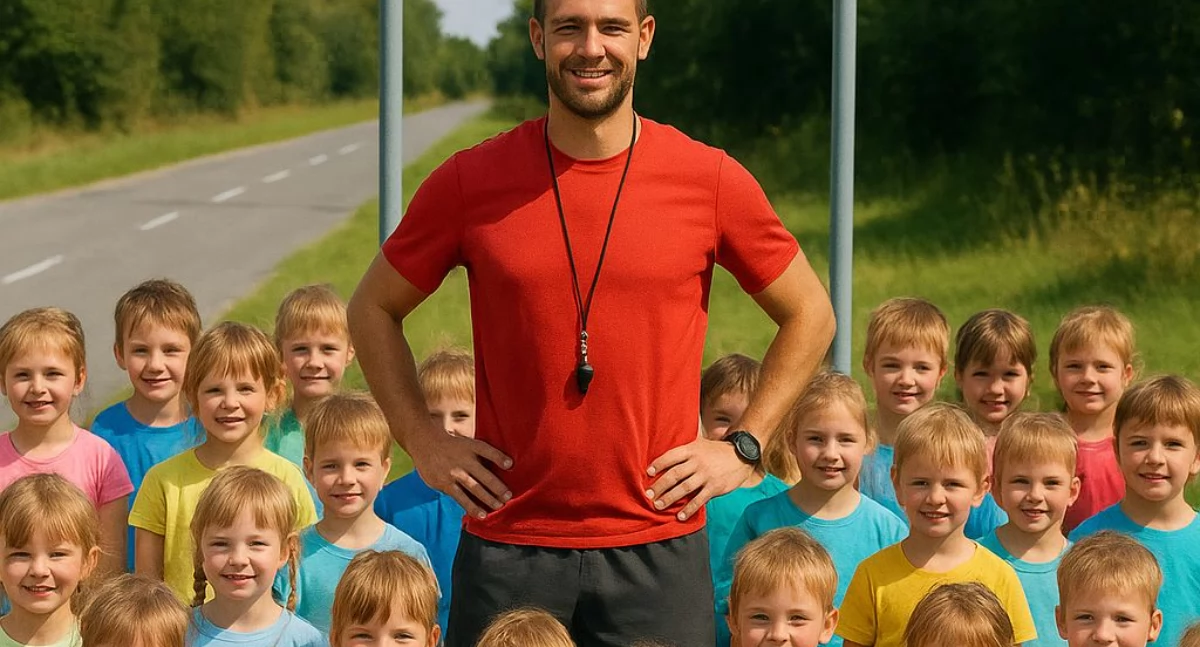 Huta Dąbrowa z rekordem! Ponad 100 osób na treningu i dzieci trenują… za darmo