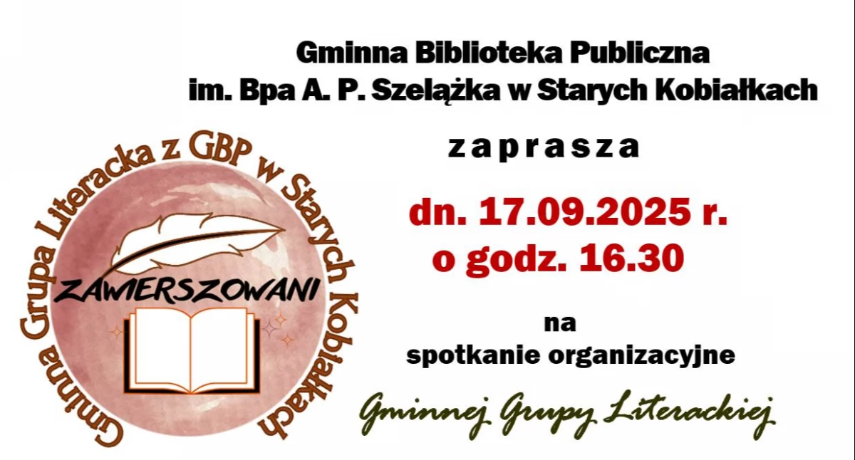 Stare Kobiałki zapraszają na spotkanie literackie – powstaje nowa grupa twórcza