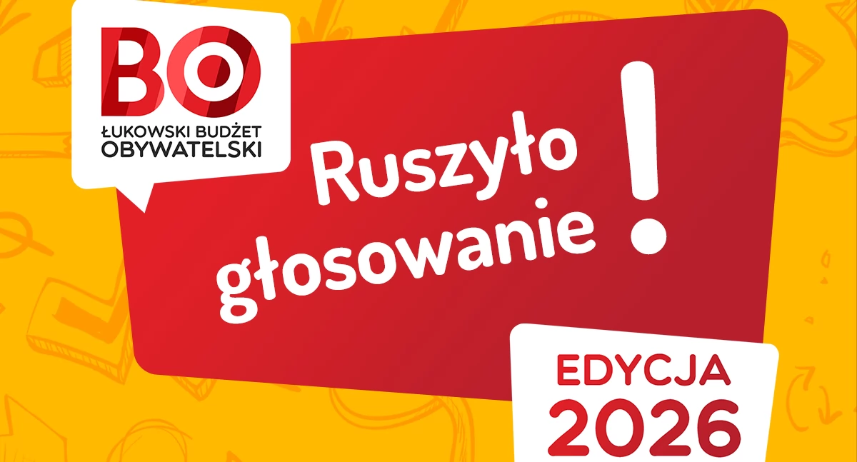 Budżet Obywatelski 2026: Rusza głosowanie na projekty mieszkańców Łukowa