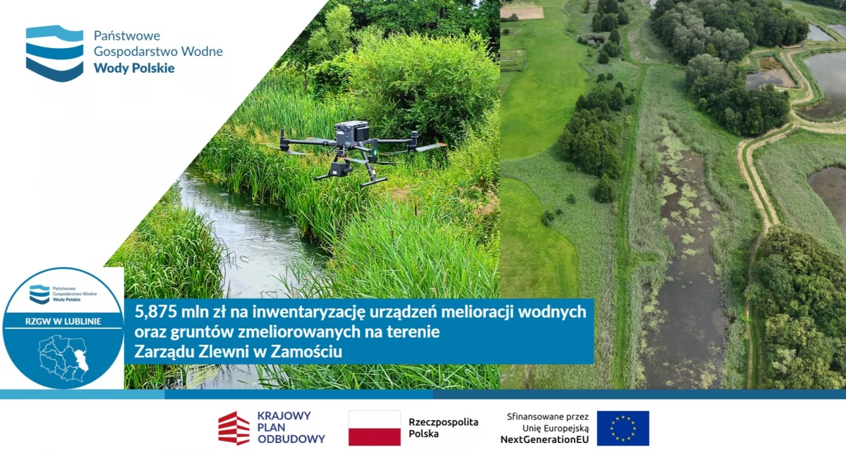 Drony nad Serokomlą. Wody Polskie uspokajają mieszkańców