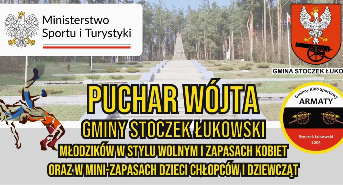 Zapraszamy na Puchar Wójta Gminy Stoczek Łukowski w zapasach