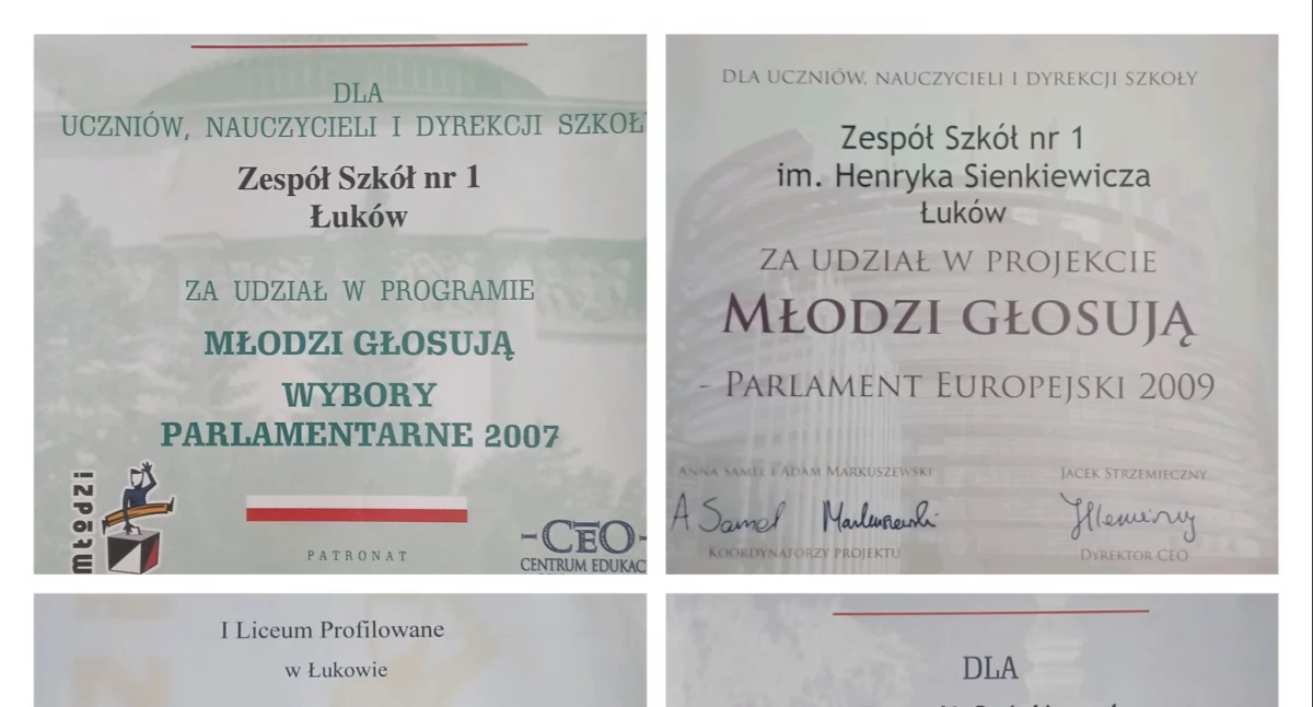 „Aleje” z kolejnym wyróżnieniem za obywatelską aktywność uczniów