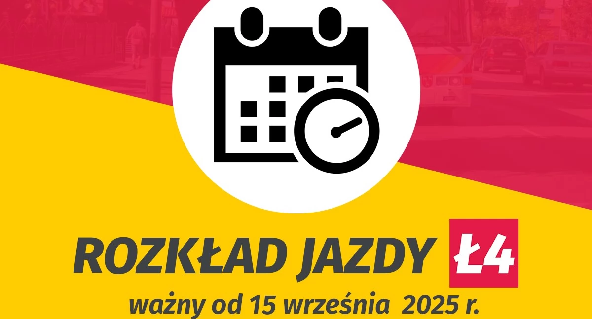 Zmiana w rozkładzie jazdy linii Ł4 w Łukowie. Pierwszy kurs ruszy wcześniej