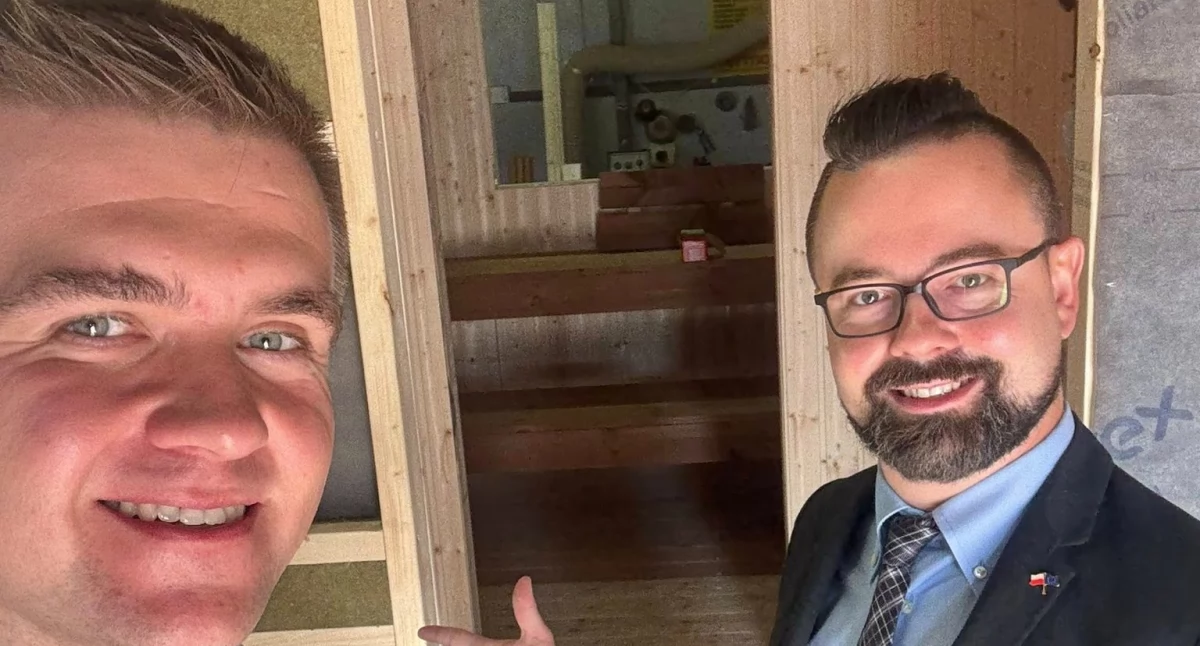 Sauny nad Zalewem Zimna Woda na finiszu. To efekt Budżetu Obywatelskiego