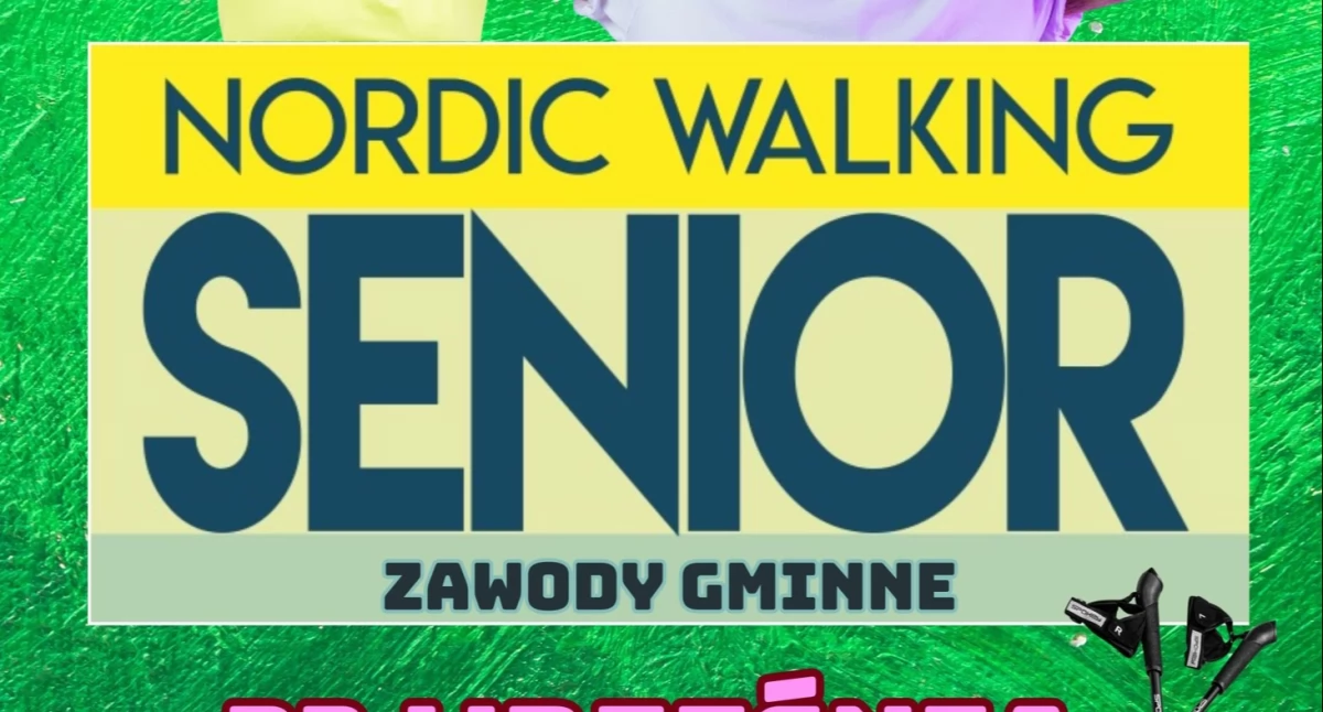 Zapraszamy na Nordic Walking Senior w Popławach. Zawody gminne już 23 września