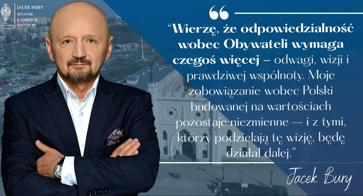 Jacek Bury odchodzi z Polski 2050 Szymona Hołowni. „To już nie jest moja droga”
