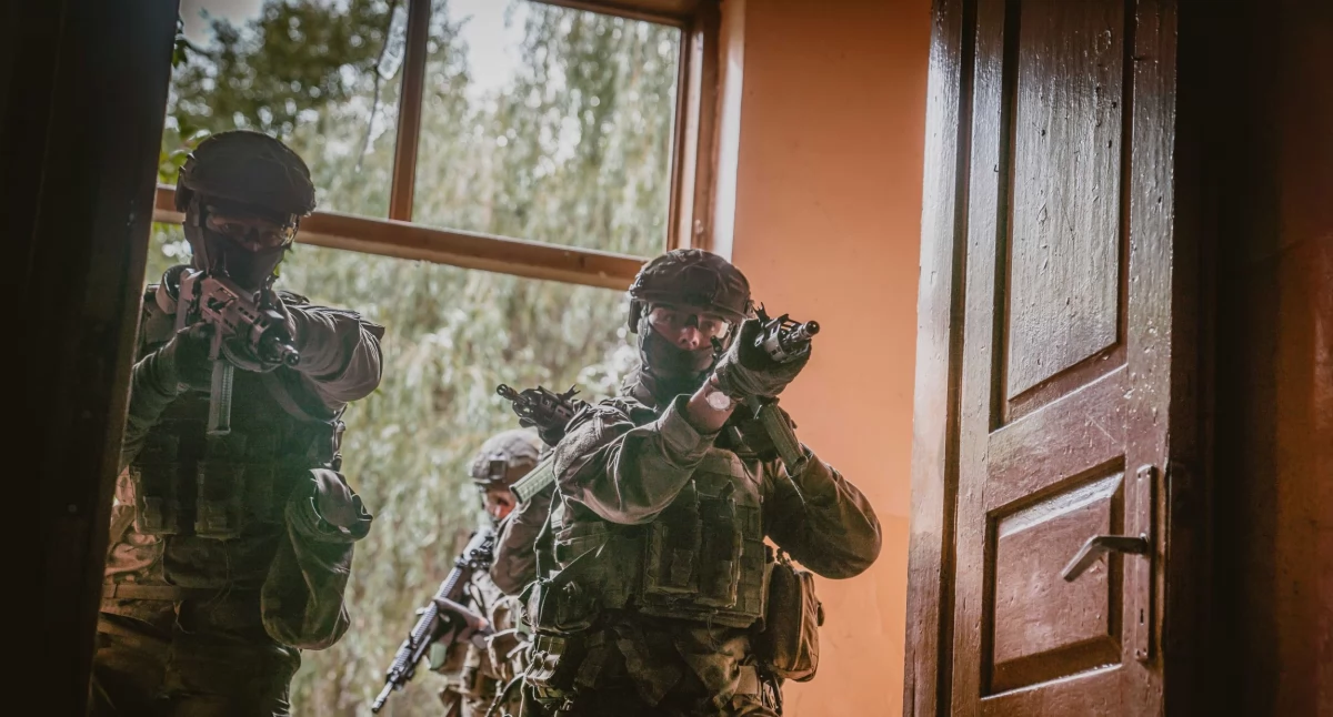 Atak dronów, dywersja i ewakuacja ludności. Tak trenowali lubelscy terytorialsi