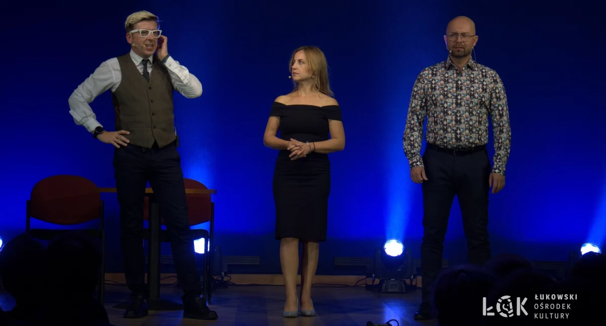 Kabaret Zachodni rozbawił publiczność w Łukowskim Ośrodku Kultury