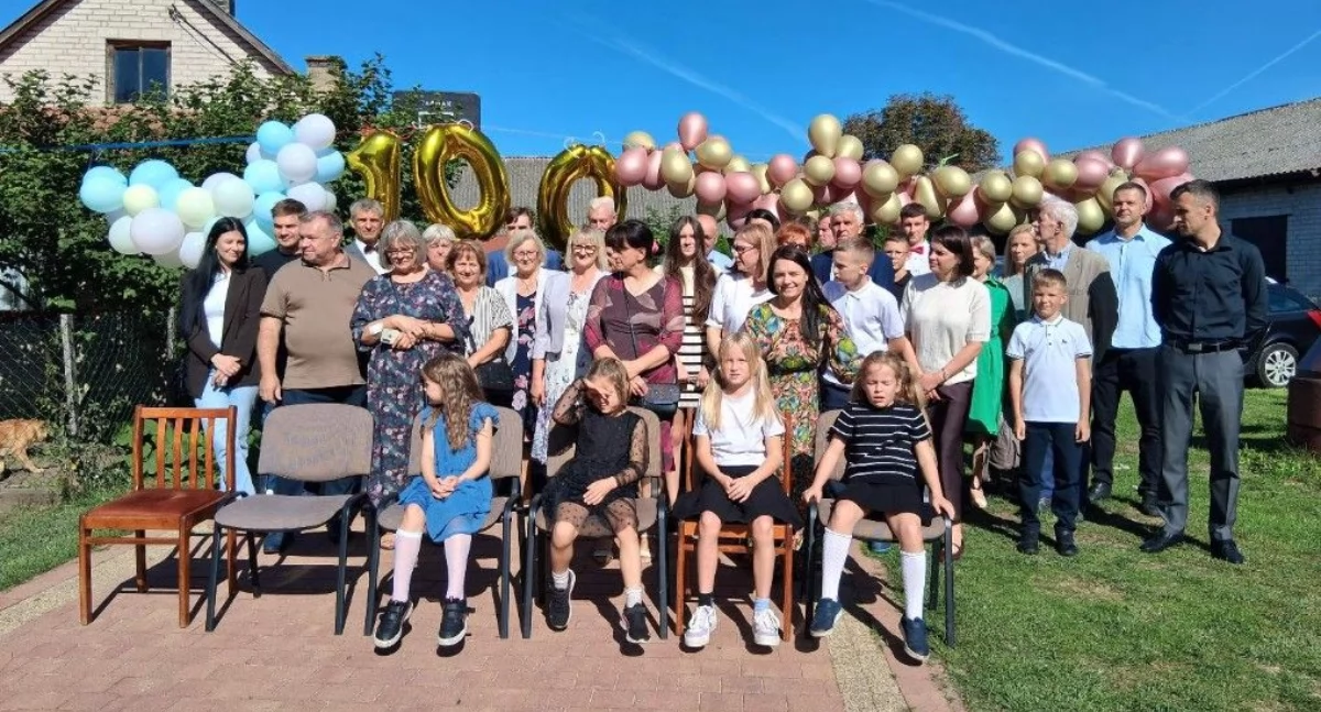 Wyjątkowy jubileusz w Feliksinie. Pani Natalia Beczek świętowała 100. urodziny