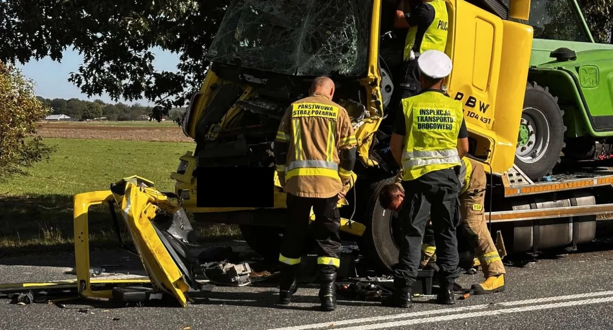 Tragiczny wypadek na DK2. Zginął mieszkaniec powiatu łukowskiego, osierocił dwójkę dzieci