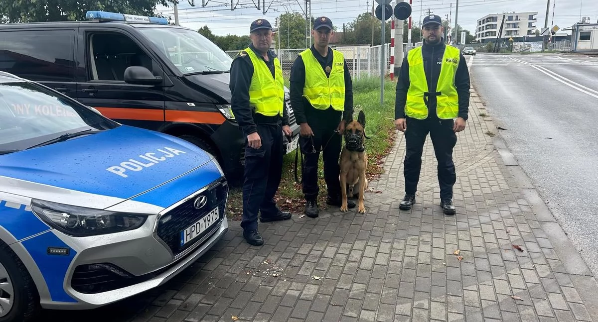Łukowscy policjanci i Straż Ochrony Kolei wspólnie w międzynarodowej akcji RAW