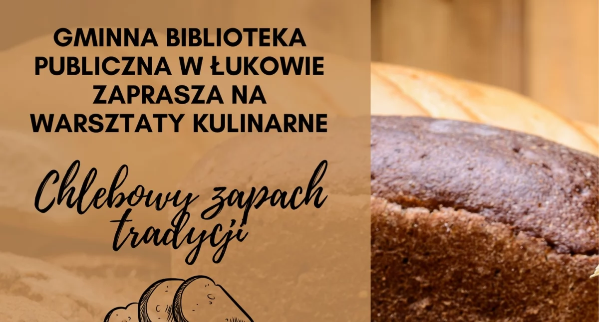 Warsztaty pieczenia chleba w Dąbiu. Biblioteka zaprasza dzieci i młodzież