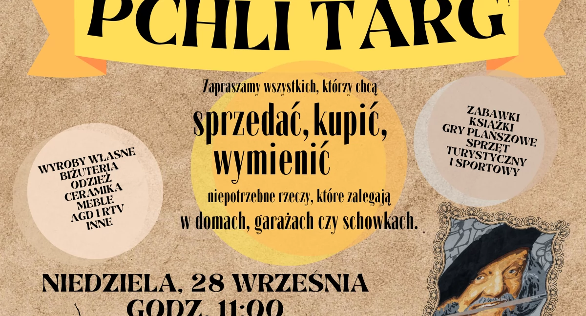 Pchli Targ w Łukowie wraca. Będzie handel, ognisko i zbiórka dla córek „Tupza”