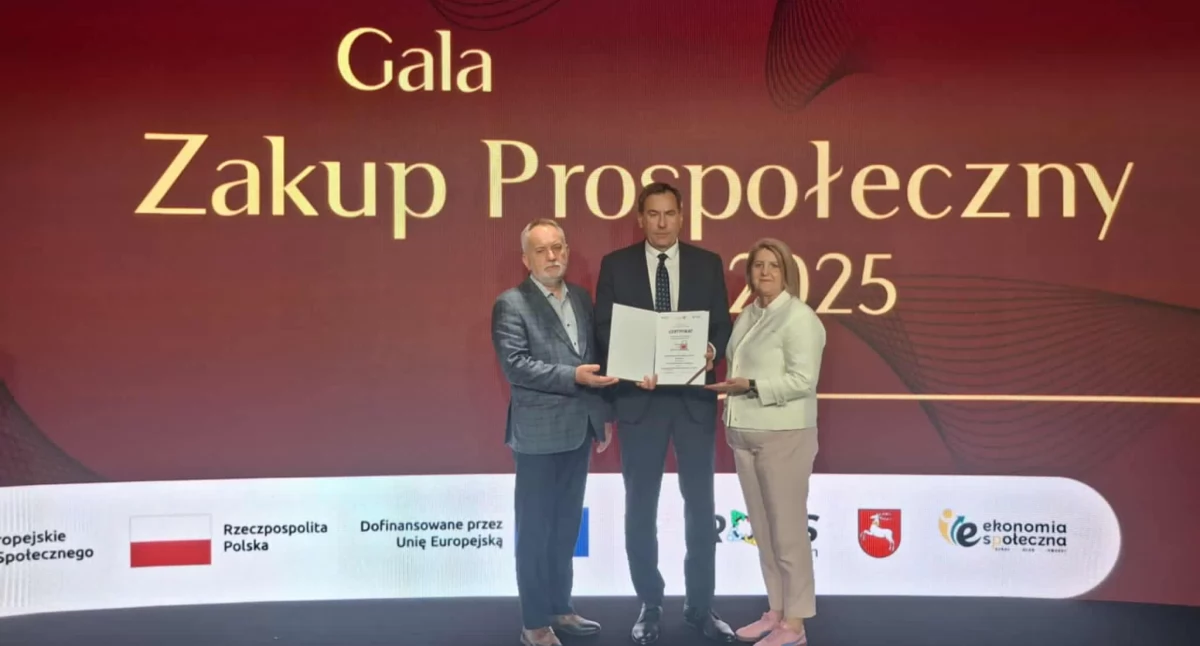 Prestiżowe wyróżnienie dla Stoczka Łukowskiego! ZAZ z certyfikatem „Zakup prospołeczny”