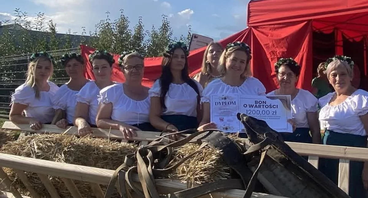 Koło Gospodyń Wiejskich w Świderkach z grantem na rozwój inicjatyw lokalnych