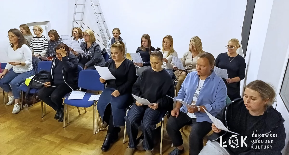 Nowy chór przy Łukowskim Ośrodku Kultury rozpoczął działalność