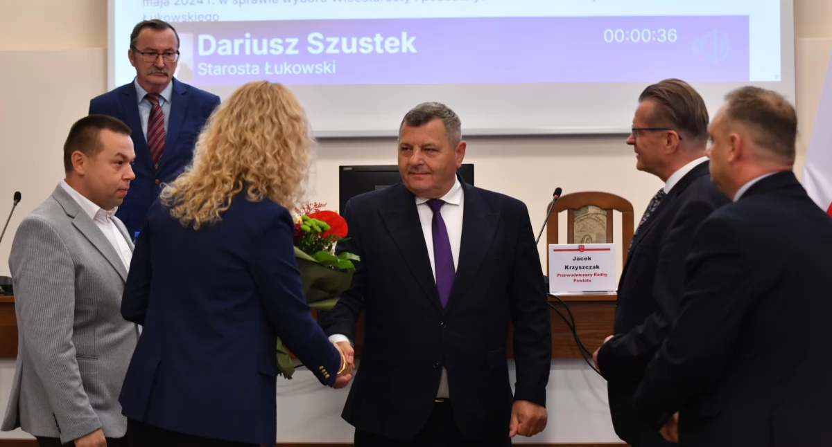 Zmiany w Zarządzie Powiatu Łukowskiego. Nowy członek wybrany podczas sesji