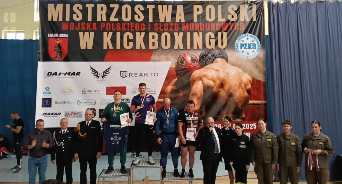 Sukces druhów z powiatu łukowskiego – medale na Mistrzostwach Polski w kickboxingu
