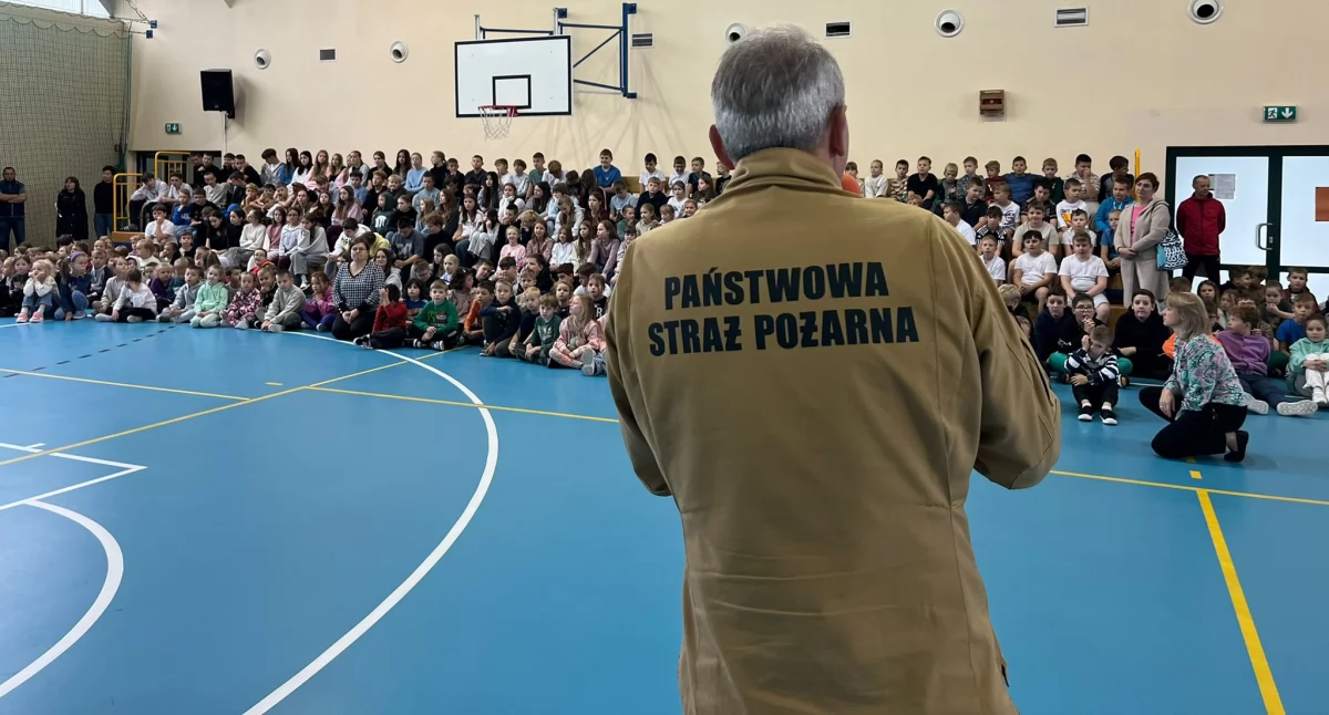 Alarm w Szkole Podstawowej nr 2 w Łukowie. Tak wyglądała próbna ewakuacja