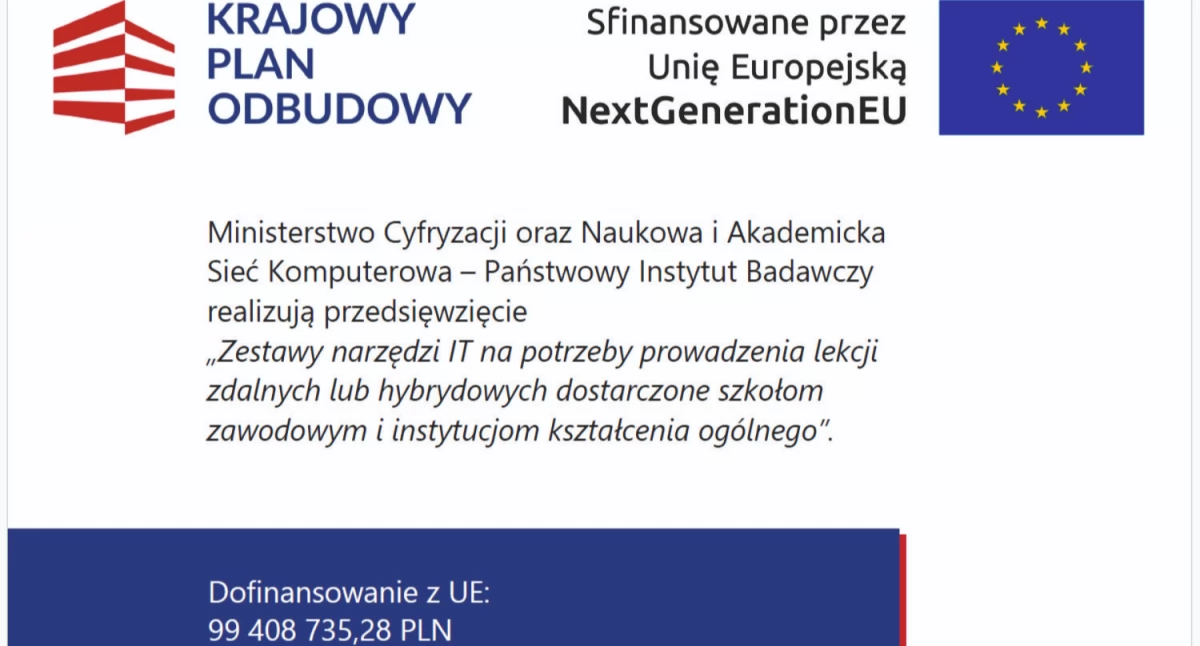 Laptop dla każdego? Łukowskie szkoły właśnie dostały ogromne wsparcie z KPO