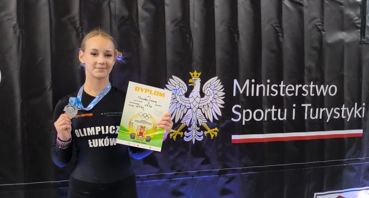 Lena Olender z Olimpijczyka Łuków wystąpi na Mistrzostwach Polski U15!