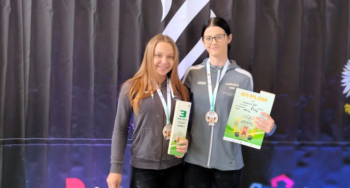 Julia Linkiewicz i Andżelika Młynarczyk ze złotymi medalami dla Olimpijczyka Łuków w Zamościu