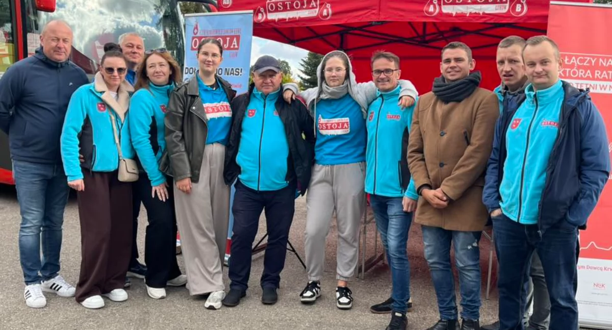 Wola Gułowska oddała 9 litrów krwi. Pierwsza taka akcja zakończona sukcesem