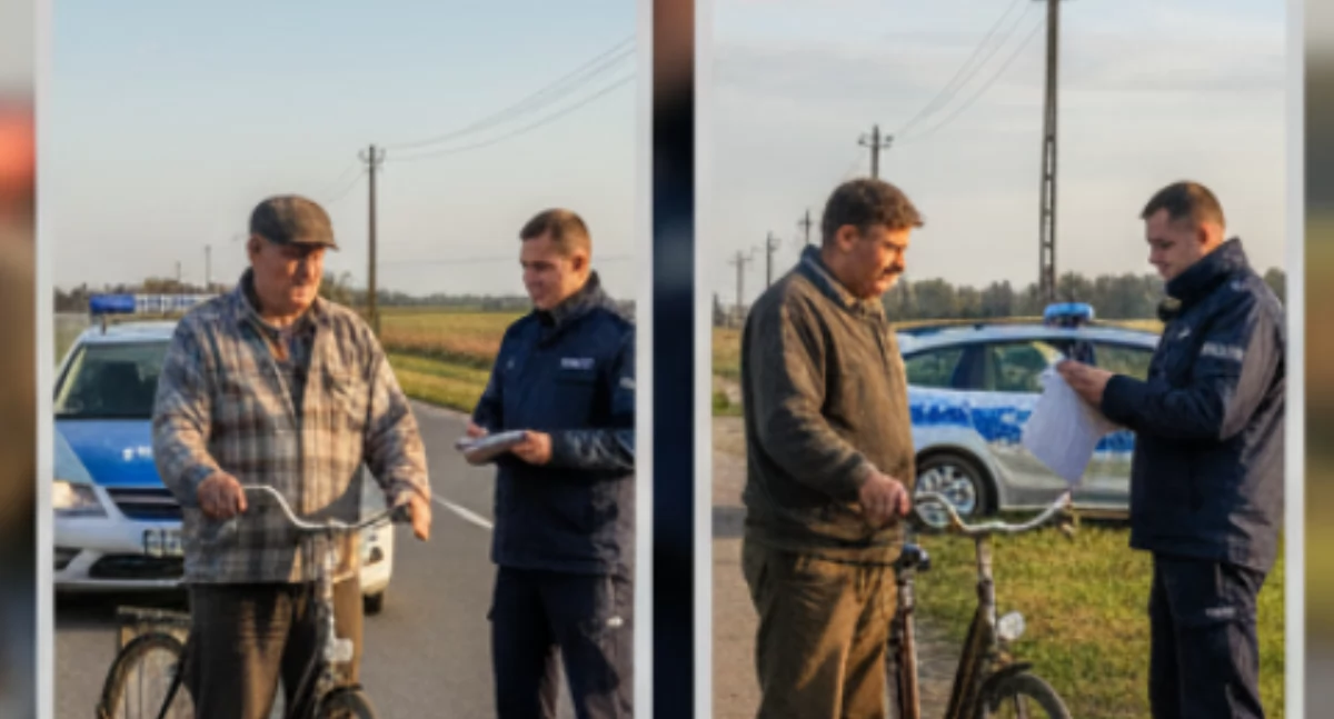 Niebezpieczne zdarzenia z pijanymi rowerzystami na terenie Łukowa i okolicach: mandaty w wysokości 2500 zł!
