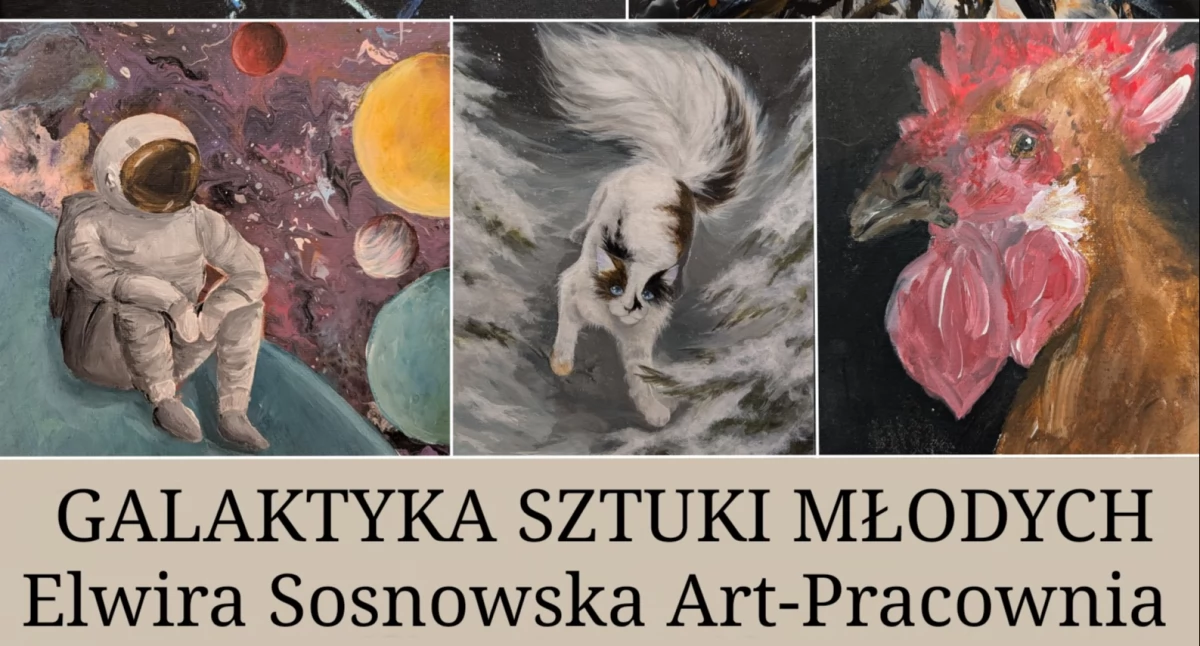 Te 150 prac Cię zaskoczy! Młodzi artyści z Jezior rozświetlają Muzeum w Łukowie – Zobacz, Kiedy!