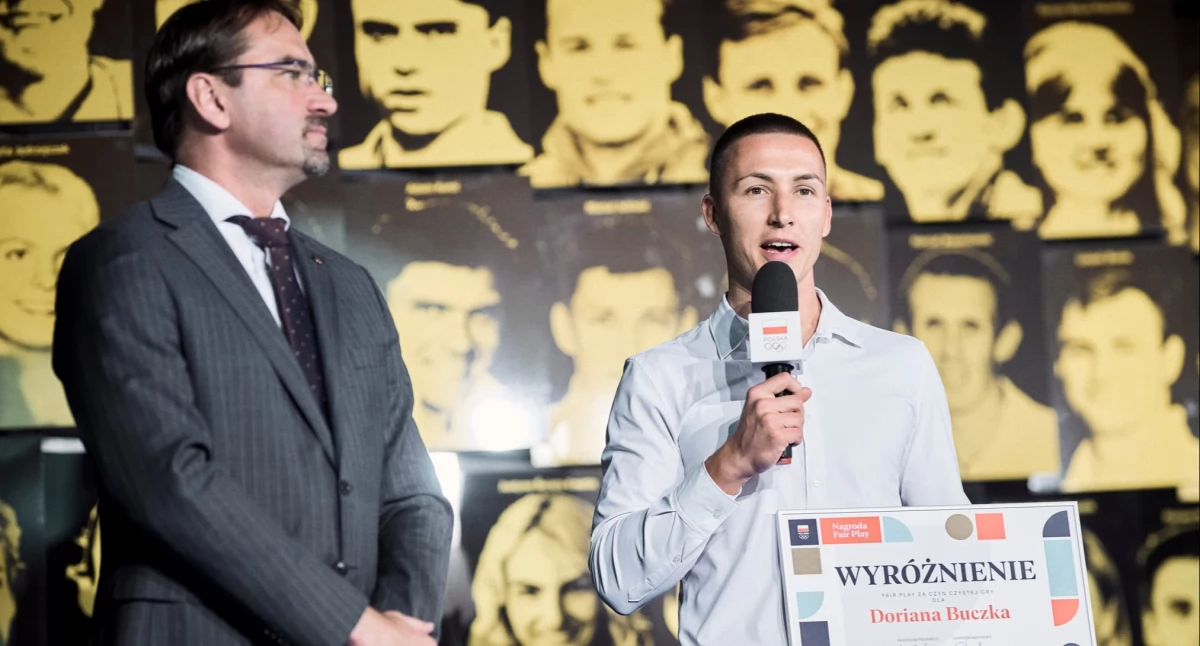Dorian Buczek nagrodzony przez PKOl za postawę fair play. Wychowanek Orląt Łuków z uznaniem ogólnopolskim