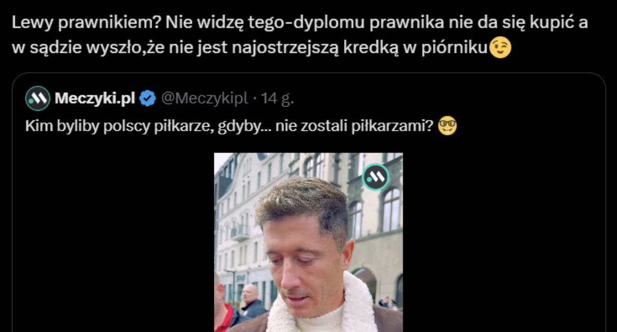 Cezary Kucharski znów uderza w Roberta Lewandowskiego. „Nie jest najostrzejszą kredką w piórniku”