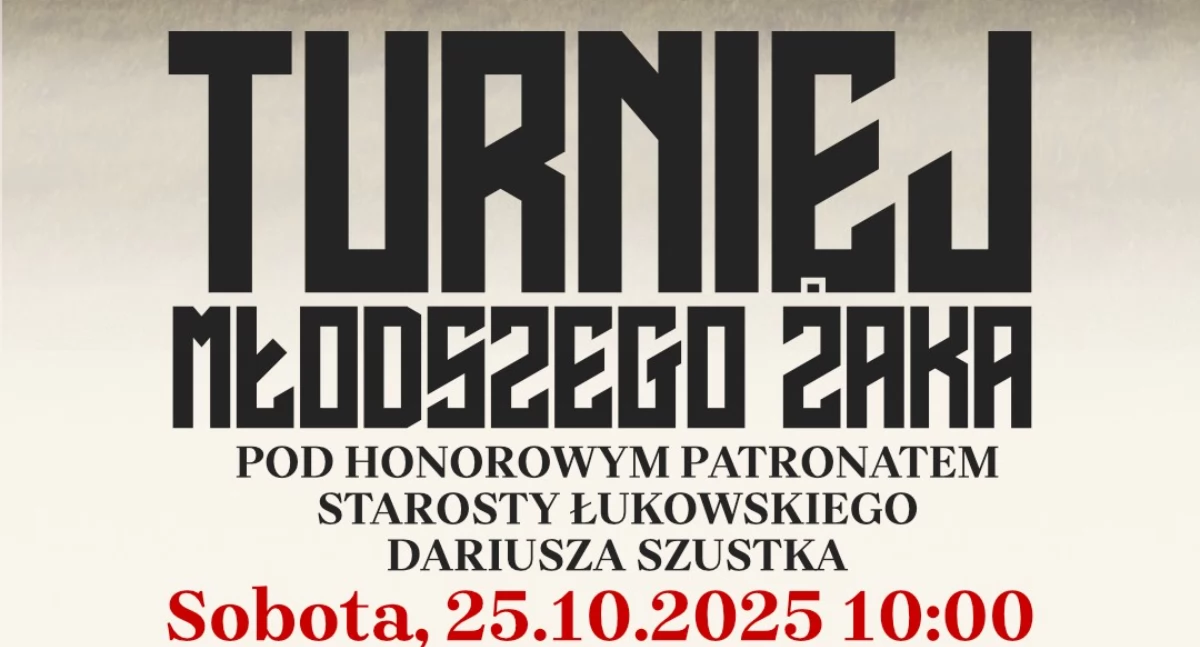 Młodzi piłkarze zagrają w Stoczku Łukowskim. Przed nami Turniej Młodszego Żaka