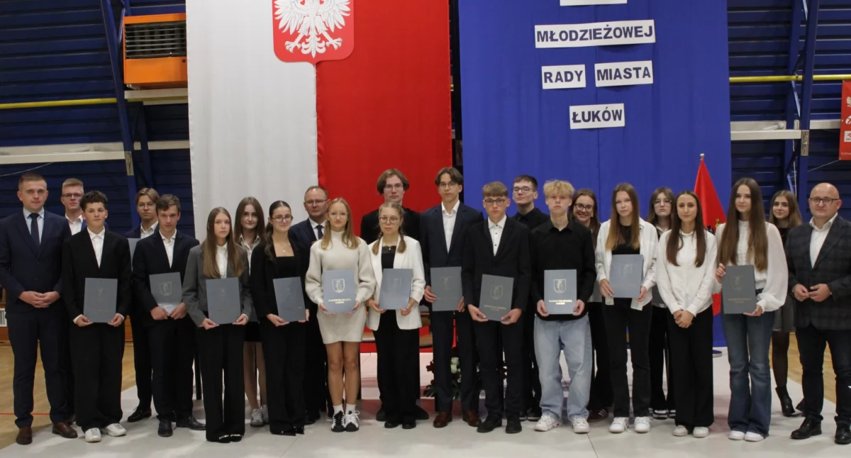 Łuków docenił młodych geniuszy. Burmistrz przyznał stypendia warte ponad 30 tysięcy