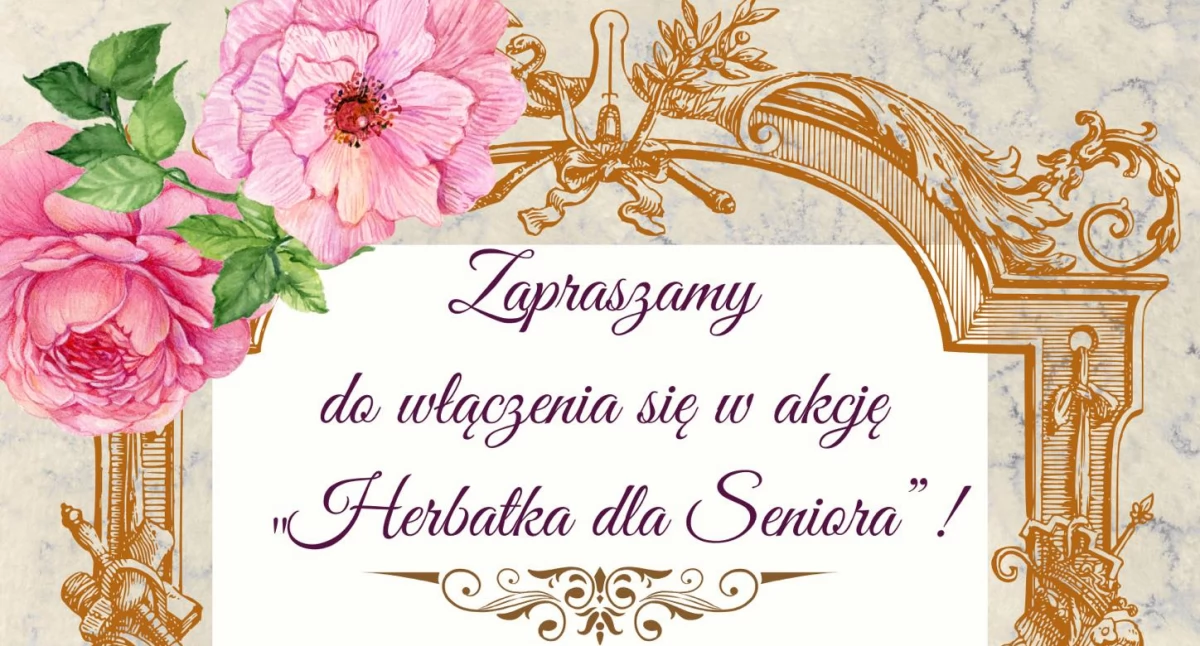 „Herbatka dla Seniora” w SP nr 2 w Łukowie. Uczniowie i nauczyciele zachęcają do wsparcia akcji