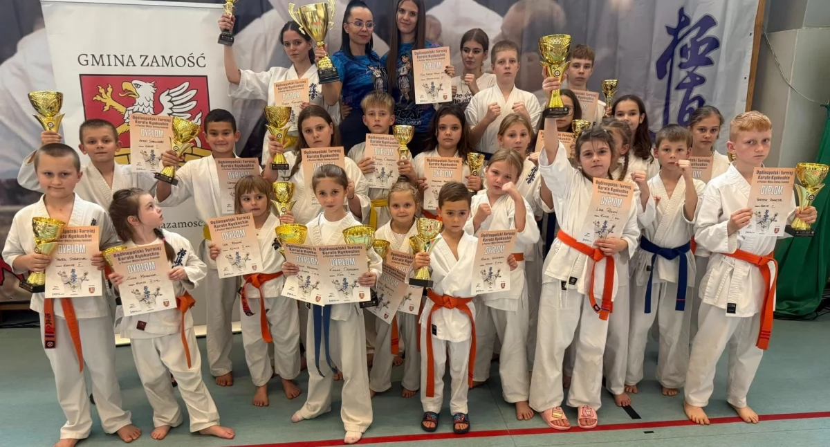 Triumf karateków z Powiatu Łukowskiego! 22 medale i duma Sensei Agnieszki Borek