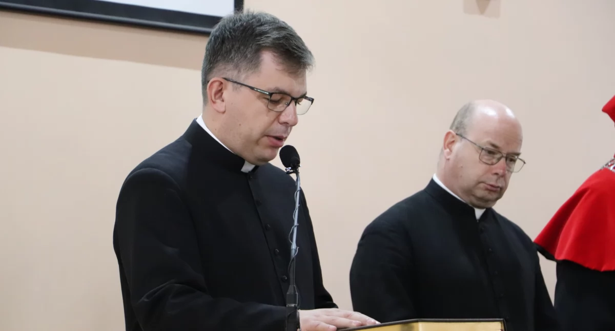 Ks. Jakub Kozak nowym profesorem seminarium. Inauguracja roku akademickiego w Siedlcach