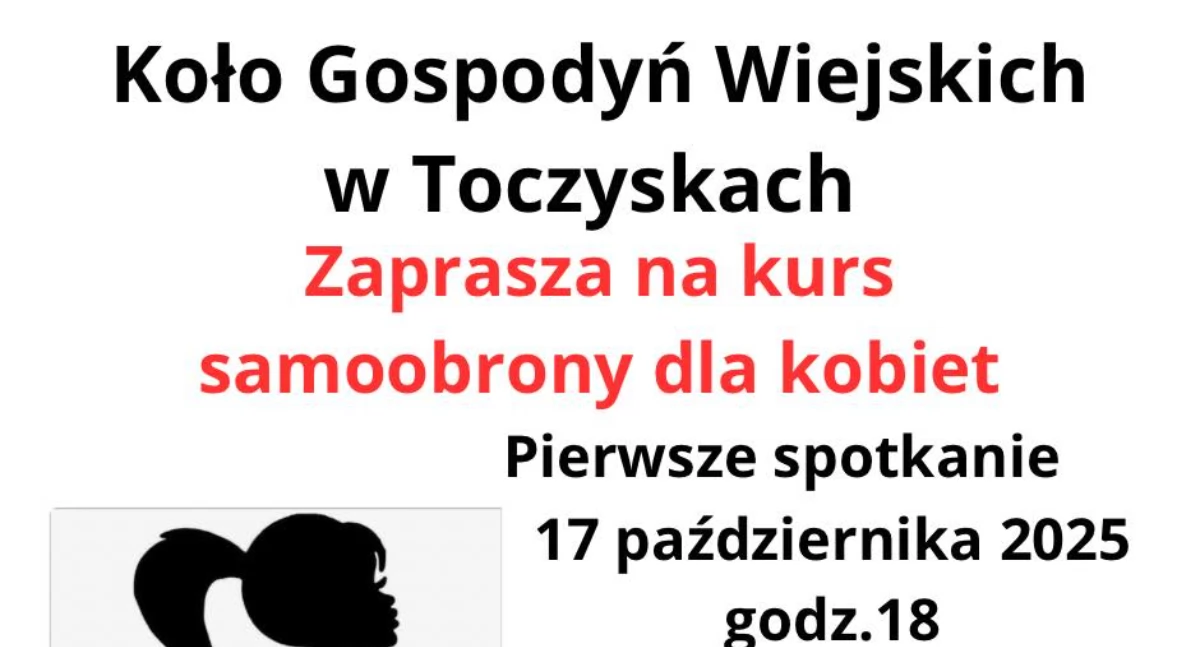 Kobiety z Toczysk nauczą się bronić. KGW zaprasza na kurs samoobrony