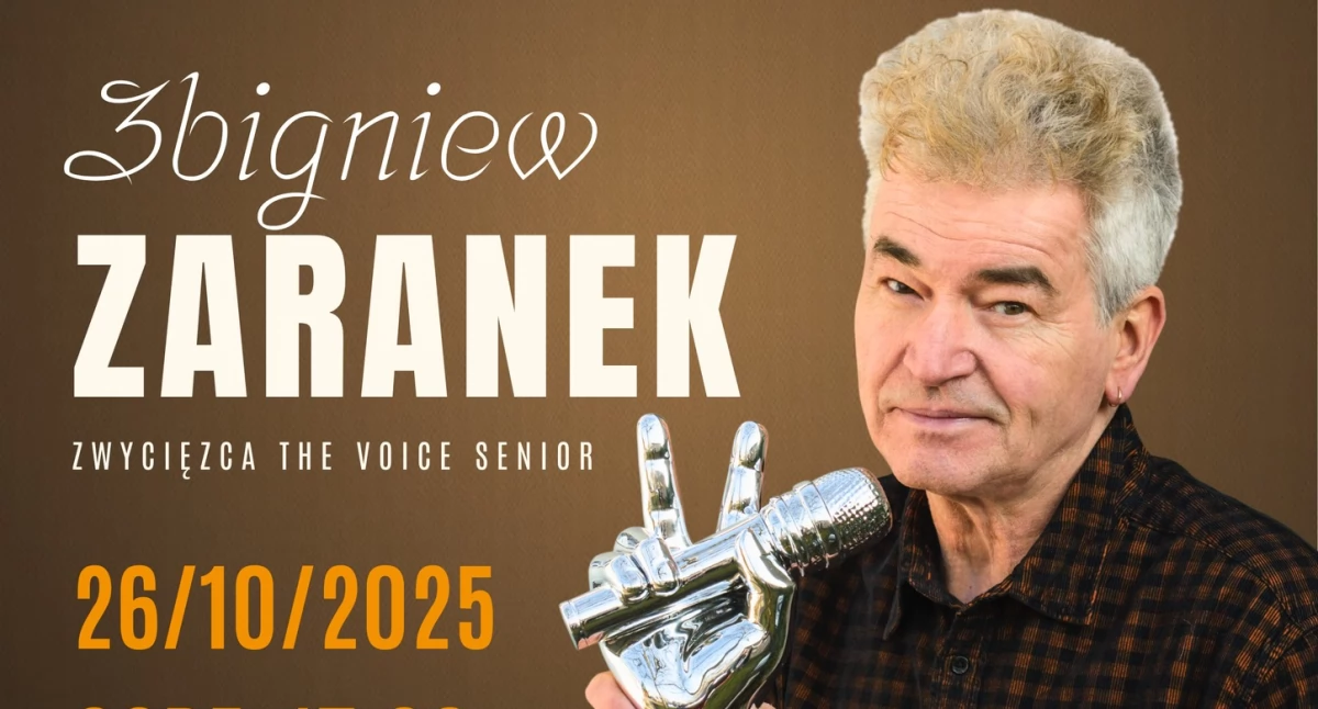 Zbigniew Zaranek wystąpi w Woli Gułowskiej. Zapraszamy na koncert z okazji Dnia Seniora