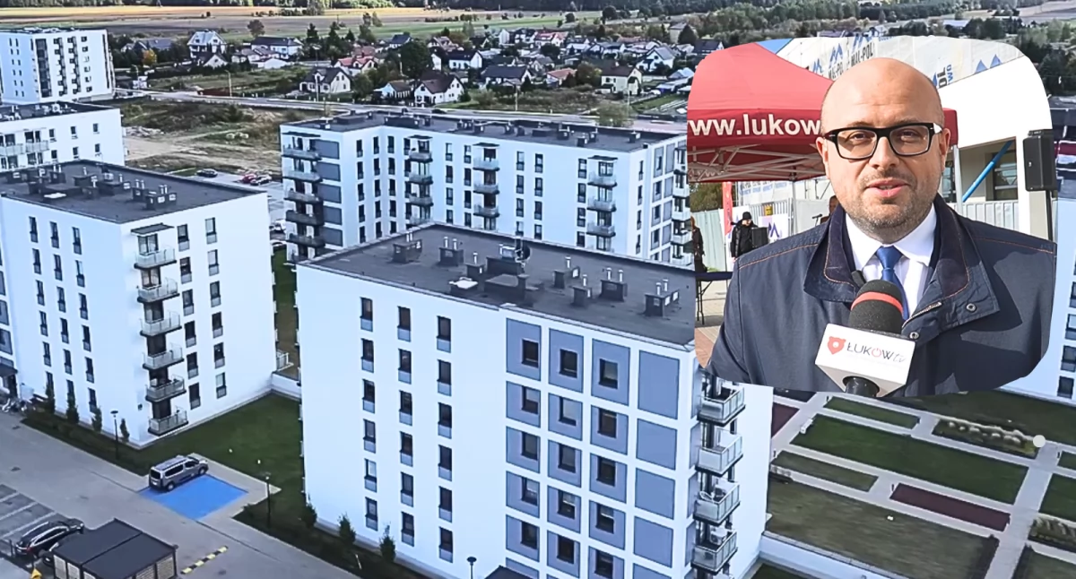 Od wodociągów do Żłobka: Prezes PUIK odsłania historię nowej dzielnicy Łukowa  (WIDEO)