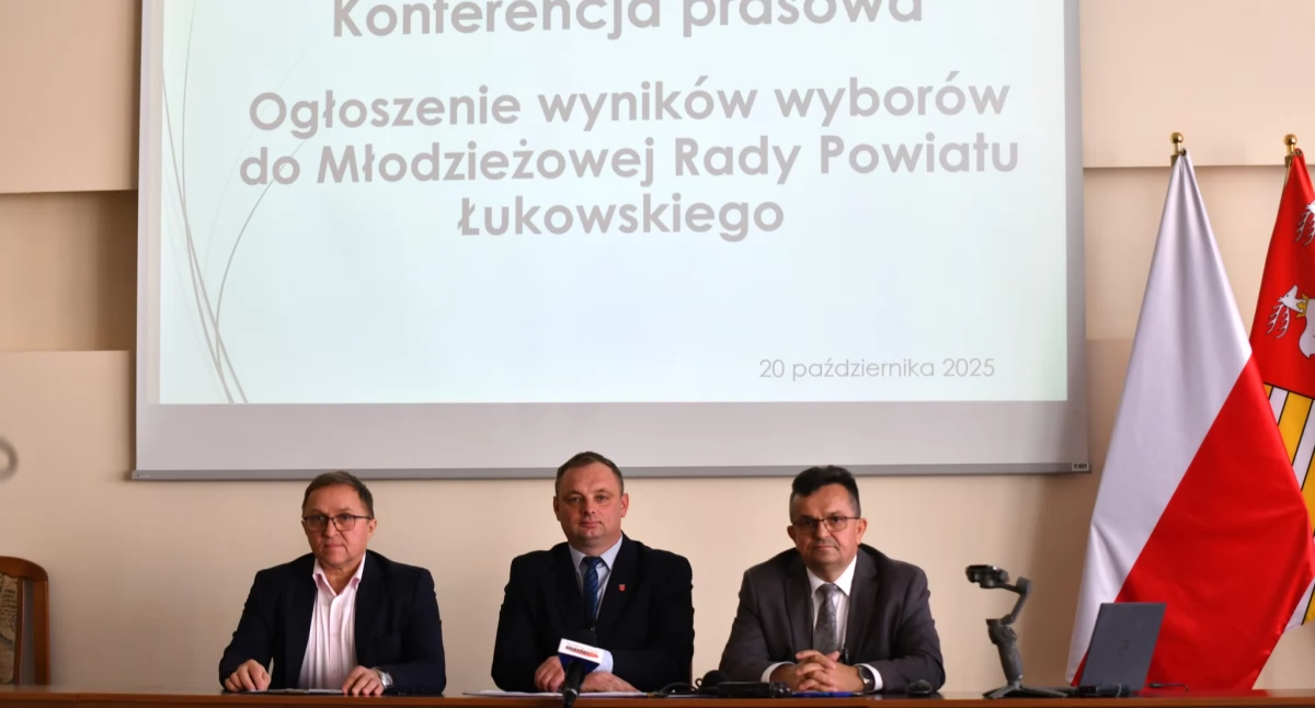 Znamy skład Młodzieżowej Rady Powiatu Łukowskiego. 23 młodych radnych wybranych