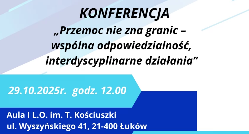 Konferencja „Przemoc nie zna granic
