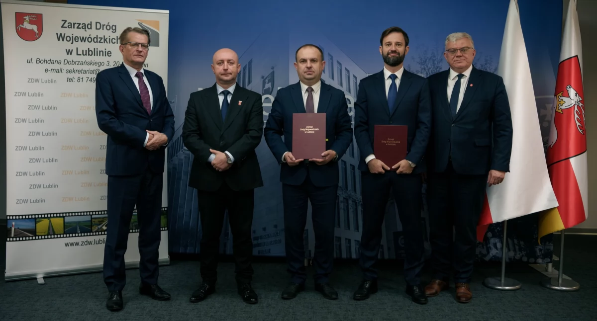 Podpisano umowę na remont ul. Żelechowskiej w Łukowie. Prawie 2 km drogi do odnowienia